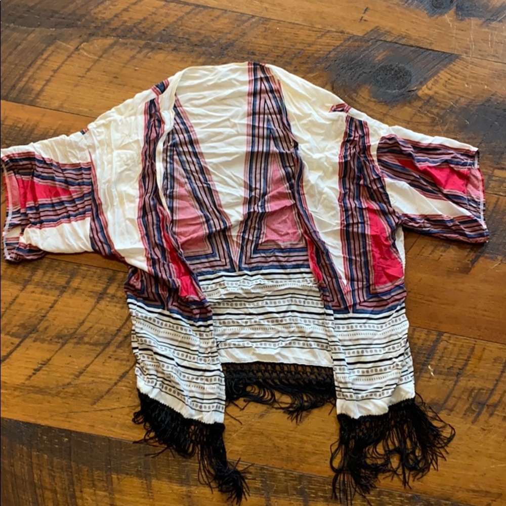Open front shirt